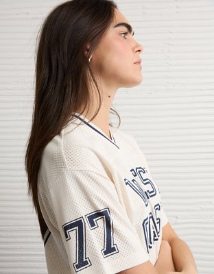 AE Mesh Jersey Graphic T-Shirt