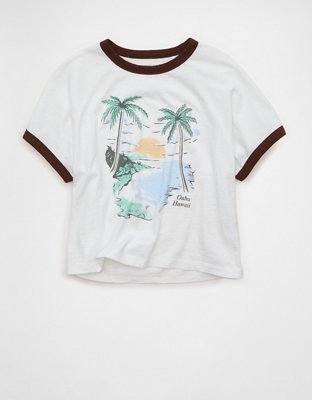 AE Graphic Ringer T-Shirt