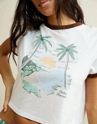 AE Graphic Ringer T-Shirt