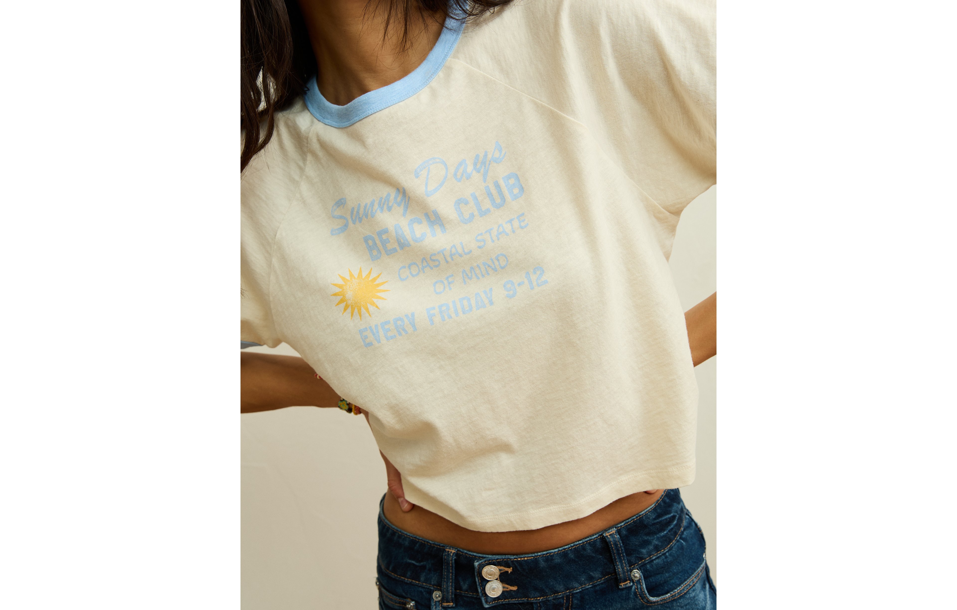 AE Graphic Ringer T-Shirt