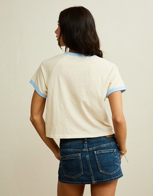AE Graphic Ringer T-Shirt | American Eagle