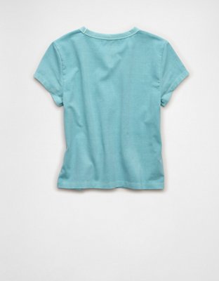 AE Fitted Cropped Graphic T-Shirt