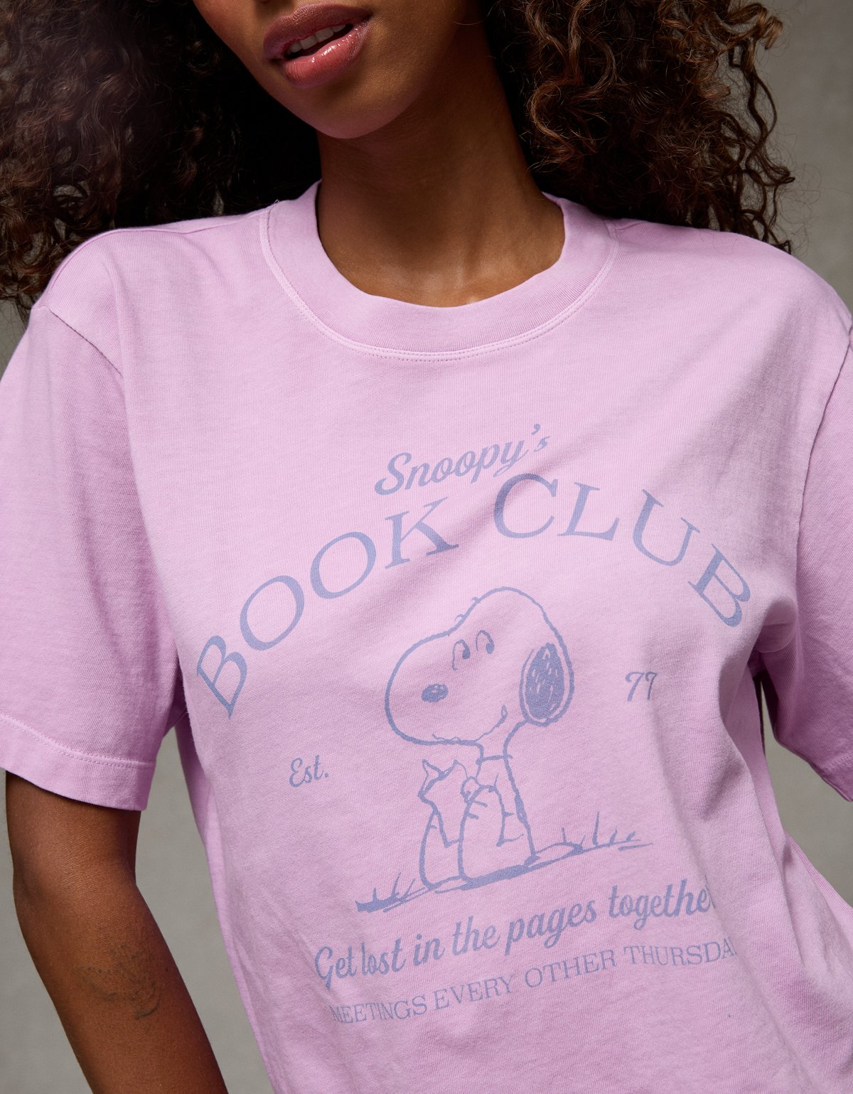 AE Boxy Snoopy Graphic T-Shirt - image 5