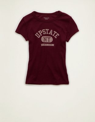 AE Hey Baby Graphic Waffle Tee