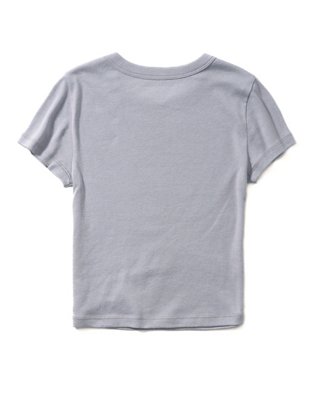 AE Cropped Hey Baby Tee