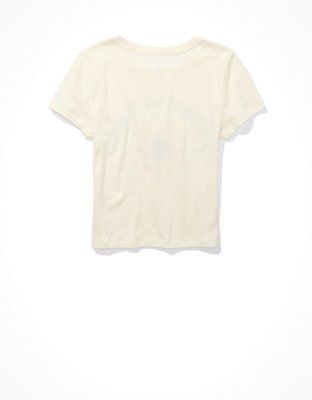 AE Cropped Hey Baby Tee