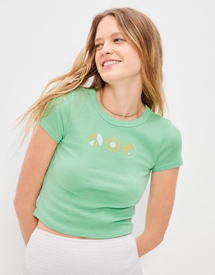 AE Hey Baby T-shirt Cortada