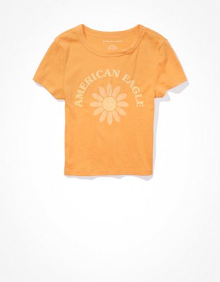 AE Cropped Hey Baby Tee