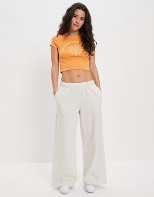 AE Cropped Hey Baby Tee