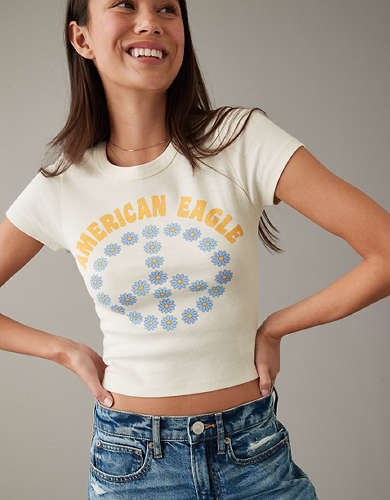 AE Hey Baby T-shirt Cortada