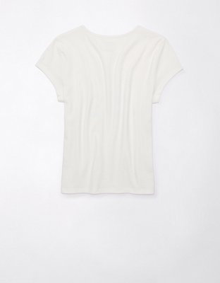 AE Ribbed Hey Baby Tee