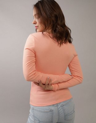 AE Long-Sleeve Scoop Neck T-Shirt