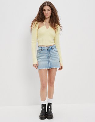 Женские юбки American Eagle AE '90s High-Waisted Mini Skirt — фото 5