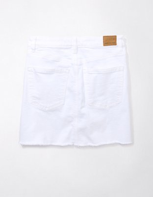 AE Stretch High-Waisted Perfect Denim Mini Skirt