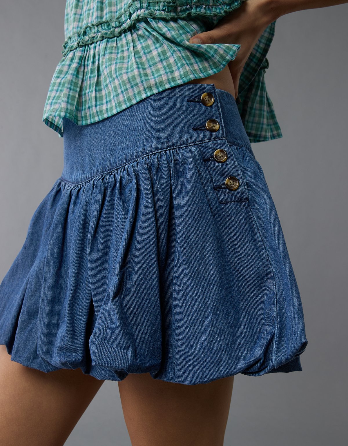 AE Stretch Bubble Skort - image 5