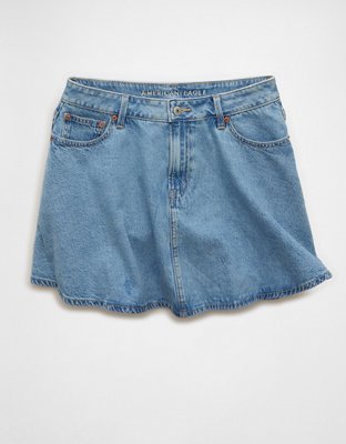 AE Stretch High-Waisted Circle Mini Skort