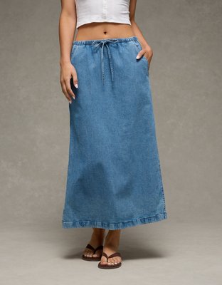 AE Dreamy Drape Pull-On Maxi Skirt from American Eagle - $56.95