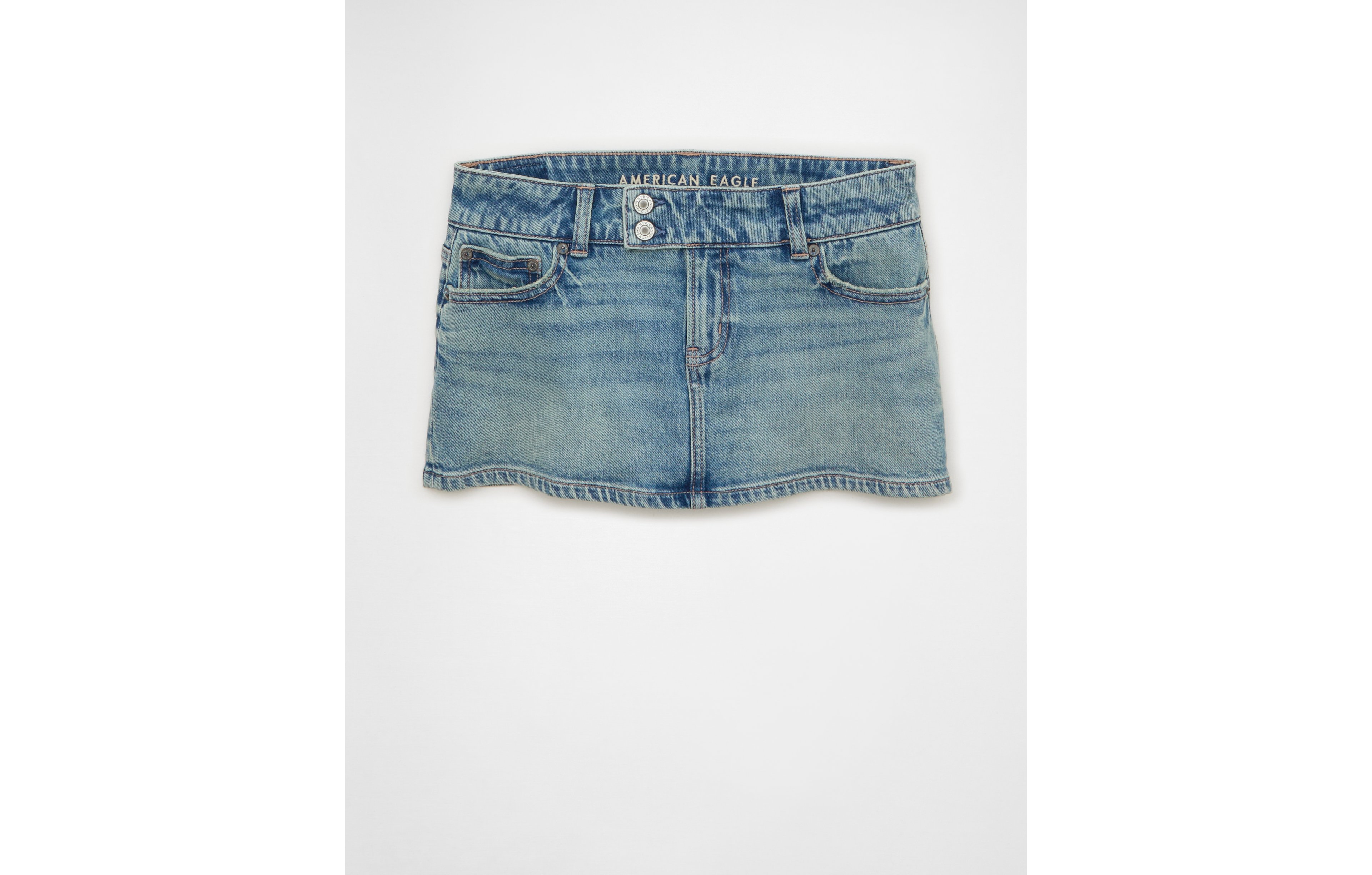 AE Stretch Super Low-Rise Perfect Micro Mini Skirt