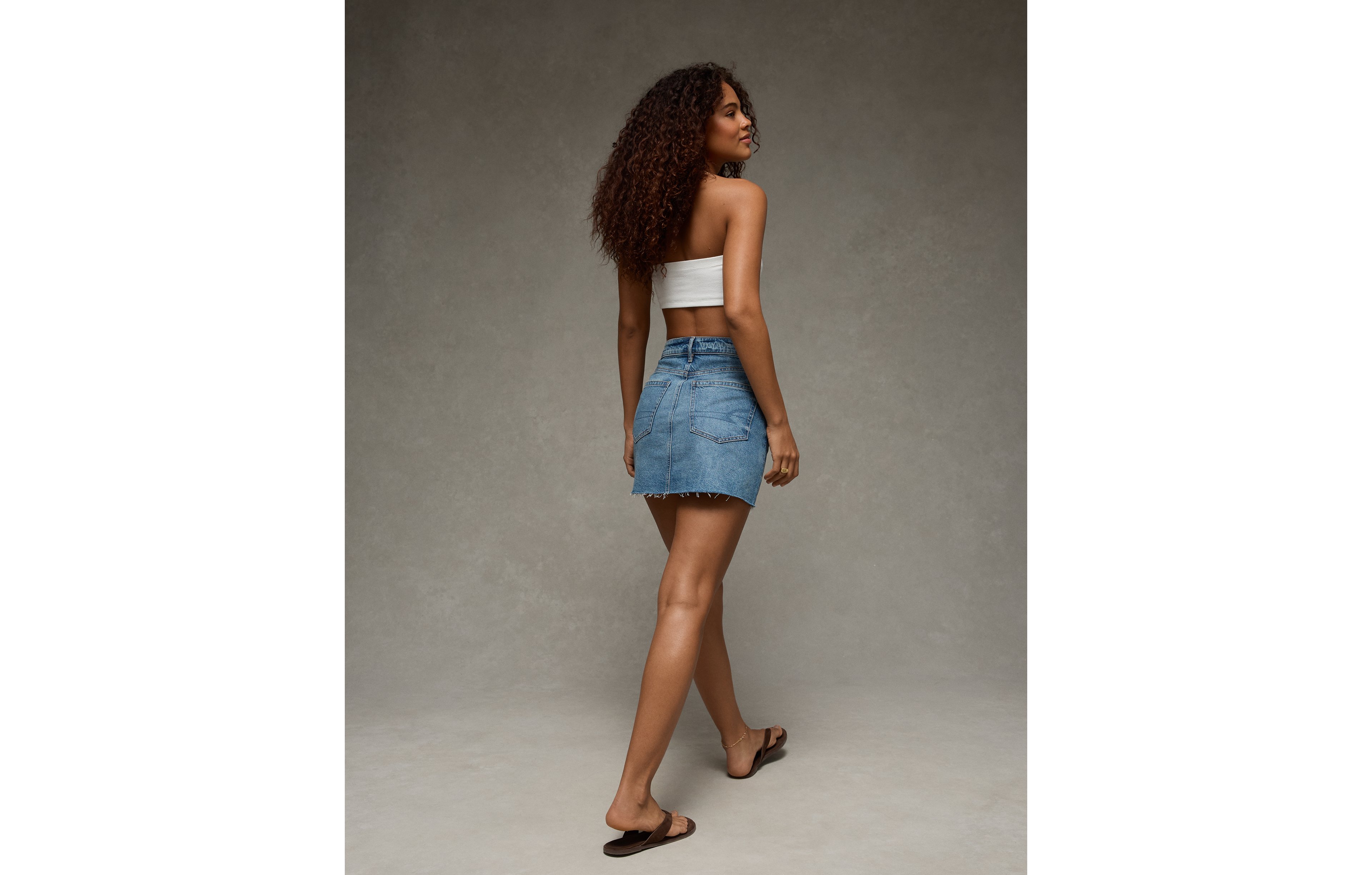 AE Rigid High-Waisted Perfect Mini Skirt