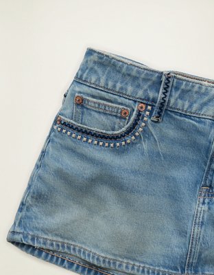 AE Super Low-Rise Perfect Micro Mini Skirt
