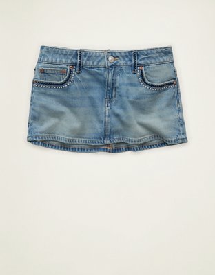 AE Super Low-Rise Perfect Micro Mini Skirt