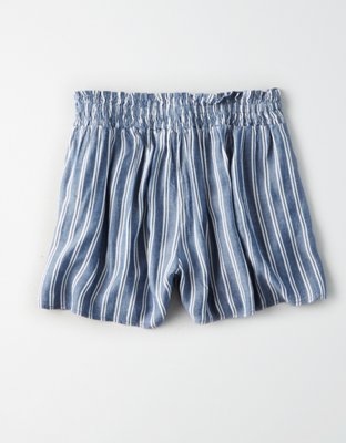 Женские брюки American Eagle AE Striped Dolphin Short — фото 4
