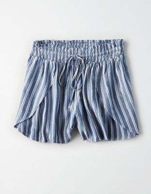 Женские брюки American Eagle AE Striped Dolphin Short — фото 3
