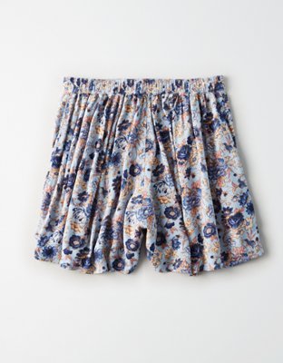 Женские брюки American Eagle AE Pleated Button Front Short — фото 2