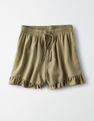 AE High-Waisted Ruffle Hem Short