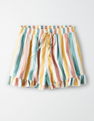 AE High-Waisted Ruffle Hem Short