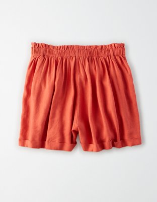 AE High-Waisted Paperbag Soft Short