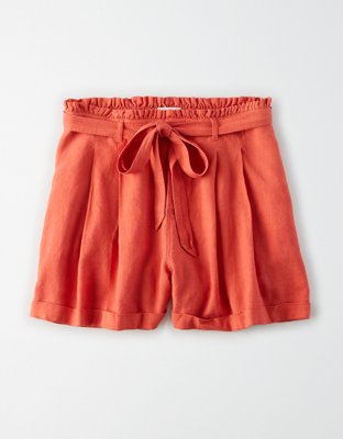 AE High-Waisted Paperbag Soft Short