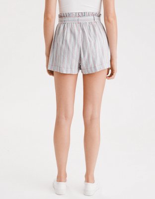 Женские брюки American Eagle AE High-Waisted Paperbag Soft Short — фото 2