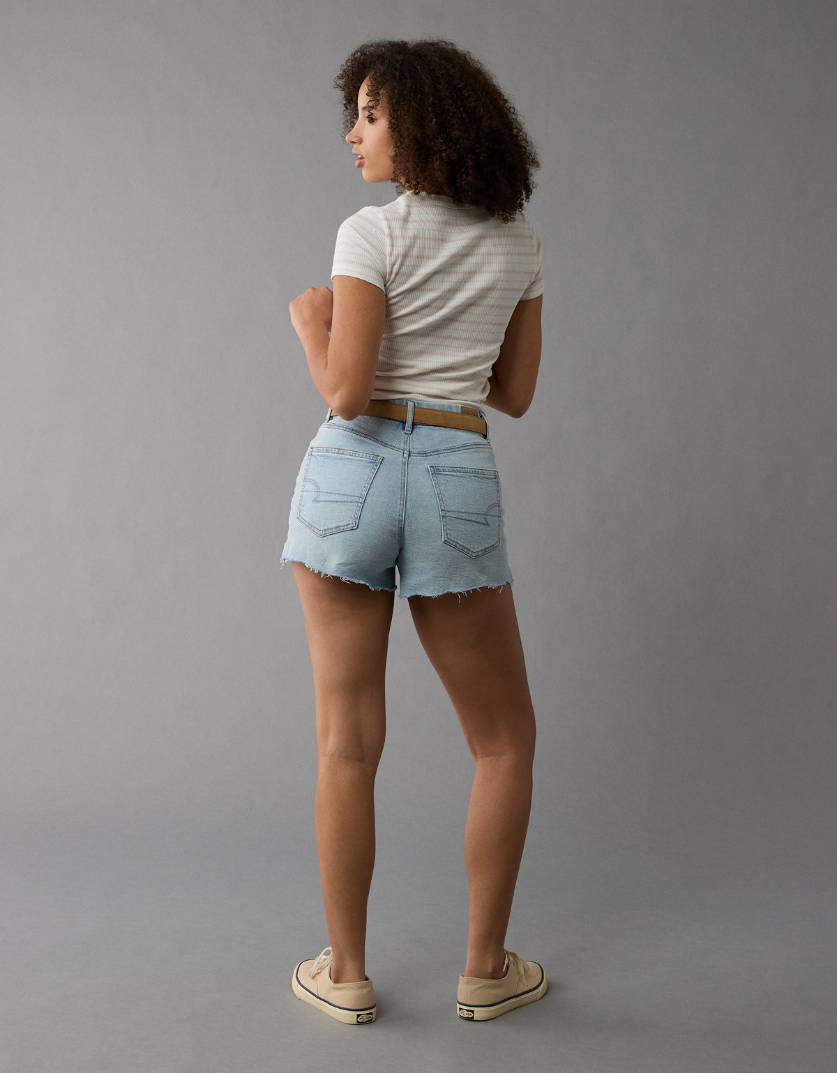 AE Strigid Curvy Super High-Waisted Relaxed Short - image 2