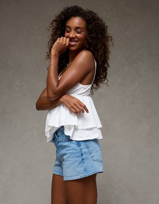 AE Strigid Curvy Super High-Waisted Relaxed Short