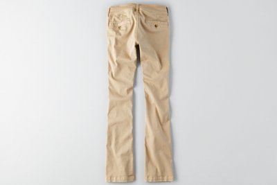 american eagle khaki bootcut pants