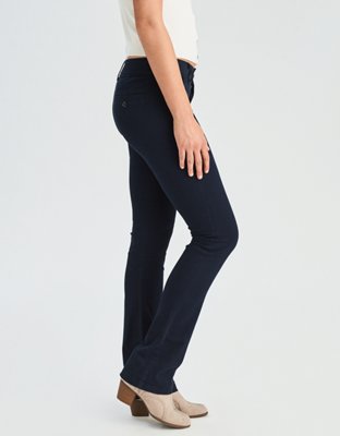 american eagle black work pants