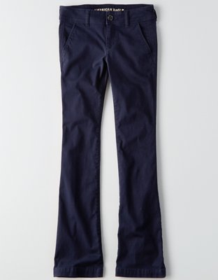 mōd x Stretch Denim Tab Detailed Boot Cut Pants 