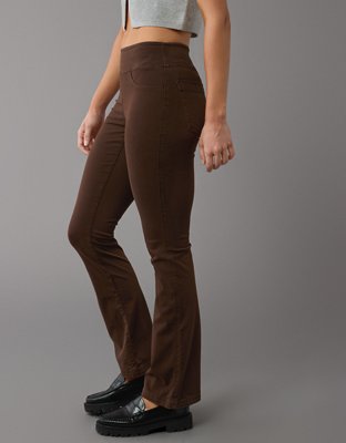 Женские брюки American Eagle AE Next Level Pull-On High-Waisted Kick Bootcut Pant — фото 4