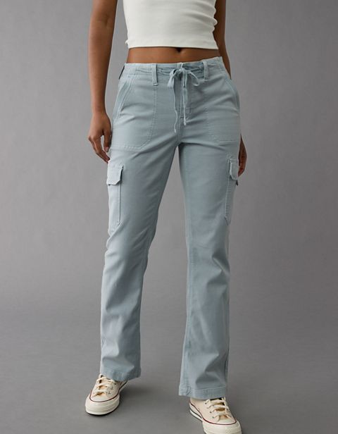 Женские брюки American Eagle AE Stretch Classic Bootcut Cargo Pant