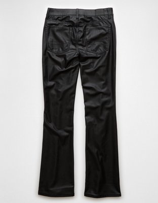 AE Stretch Vegan Leather Classic Bootcut Pant