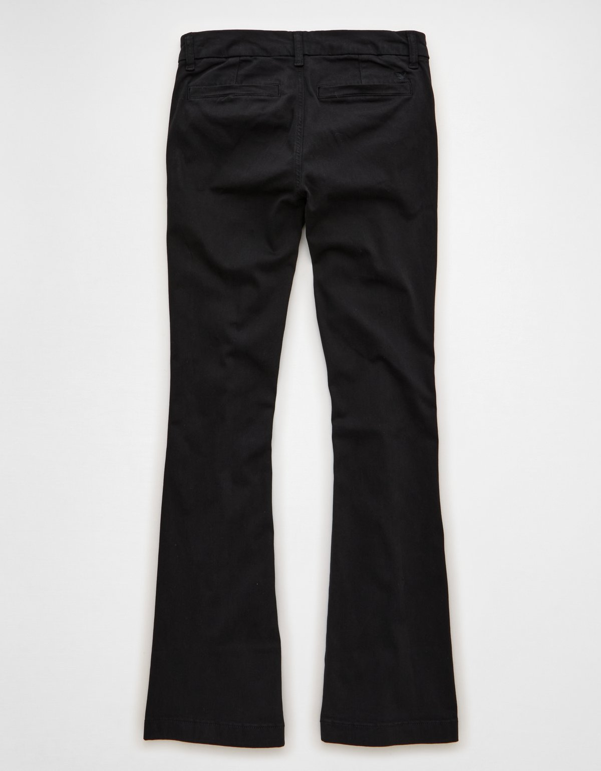 AE Stretch Low-Rise Kick Bootcut Khaki Pant - image 4