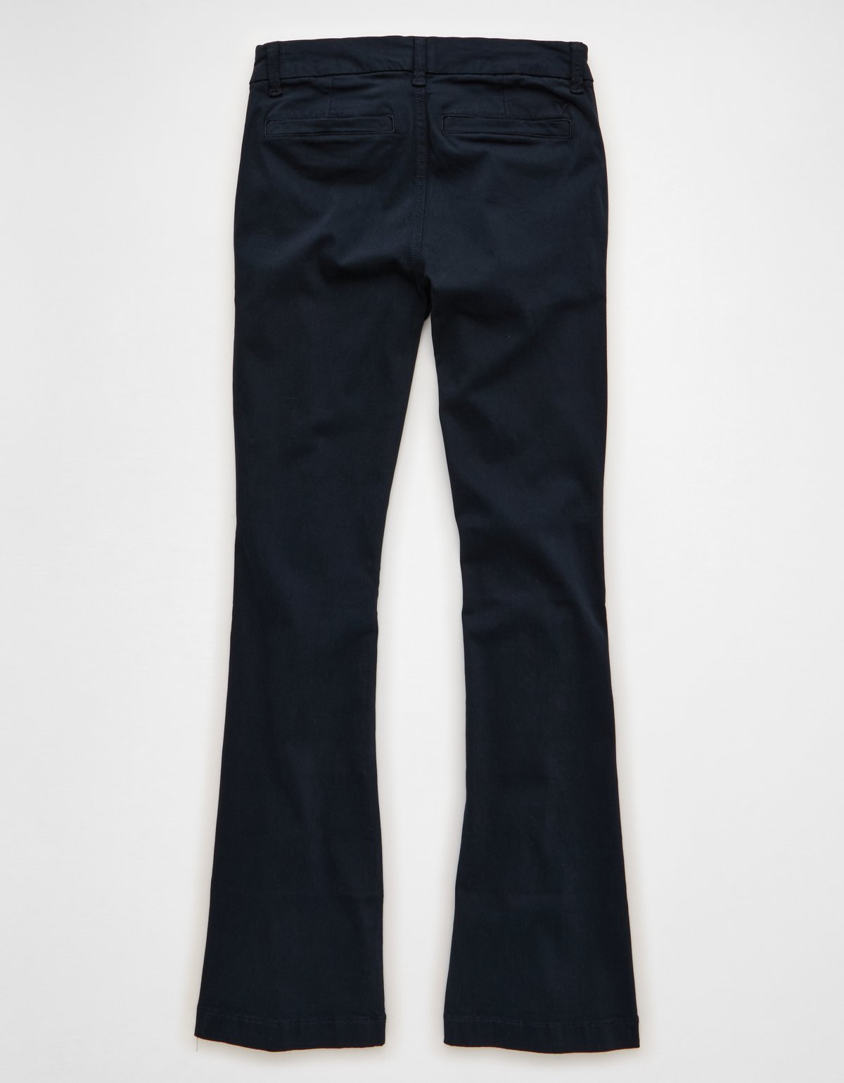 AE Stretch Low-Rise Kick Bootcut Khaki Pant - image 4