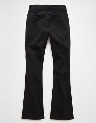 AE Curvy Low-Rise Kick Bootcut Khaki Pant