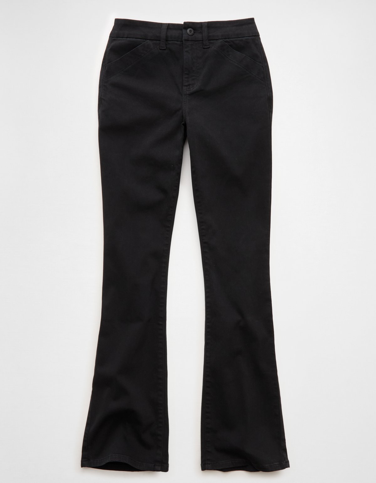 AE Curvy High-Waisted Kick Bootcut Khaki Pant - image 3
