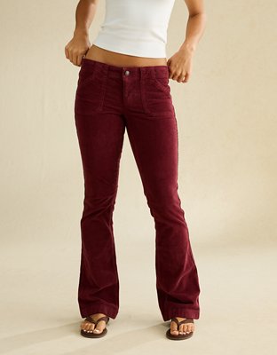AE Super Low-Rise Corduroy Kick Boot Pant