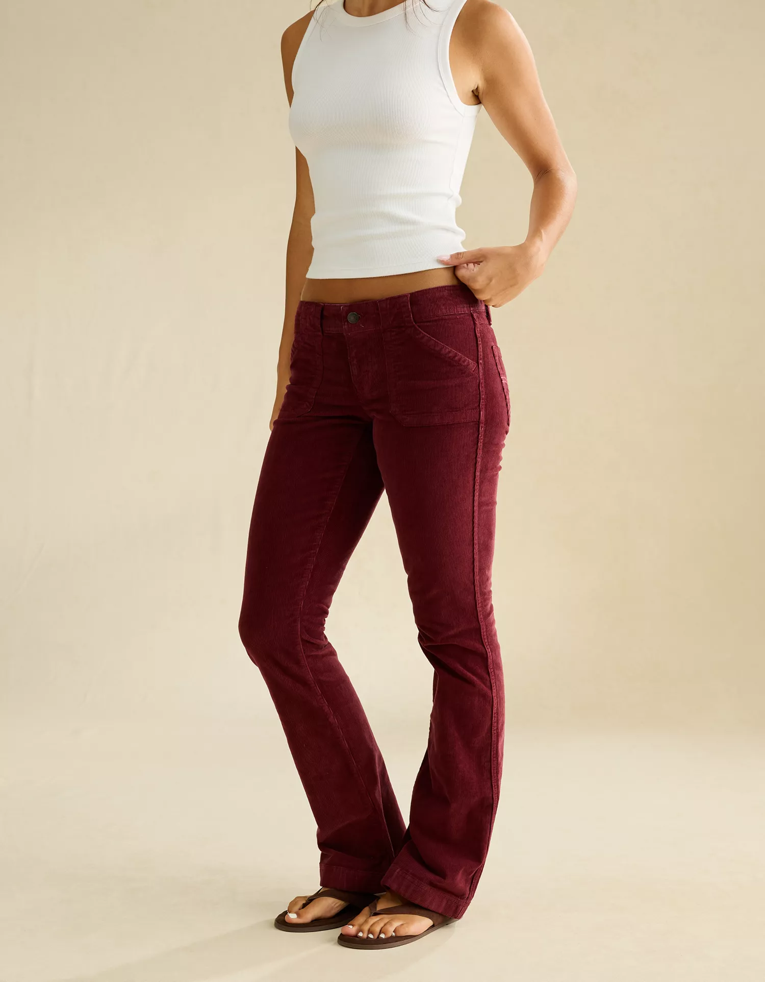 AE Super Low-Rise Corduroy Kick Boot Pant - thumbnail 5