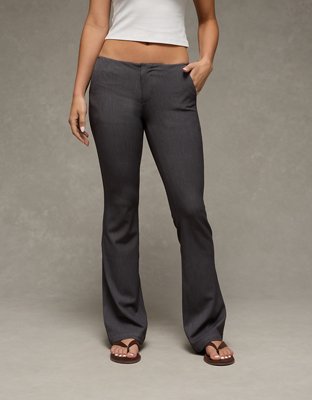 AE Super Low-Rise Boot Trouser — Ebony by American Eagle