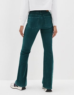 AE Stretch Corduroy Super High-Waisted Flare Pant