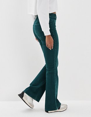 AE Stretch Corduroy Super High-Waisted Flare Pant